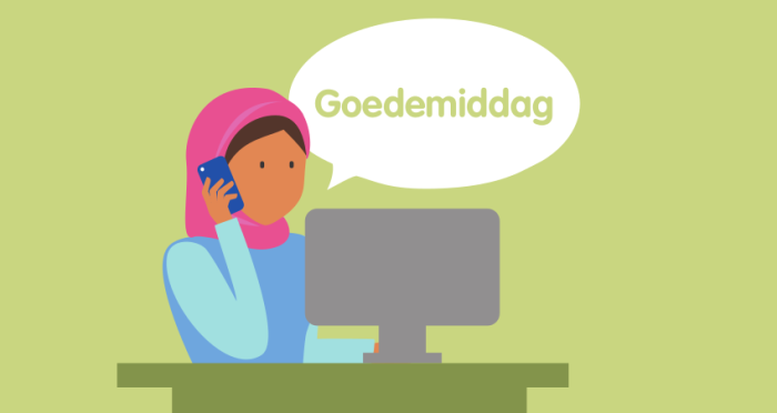 Bellen en mailen maar