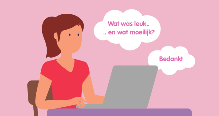 Afscheid van je stage